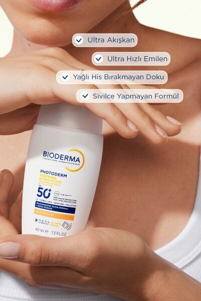 Photoderm XDefense Spf50+ Tüm Cilt Tipleri Antioksidan Etkili Renkli Güneş Kremi Light 40 ml