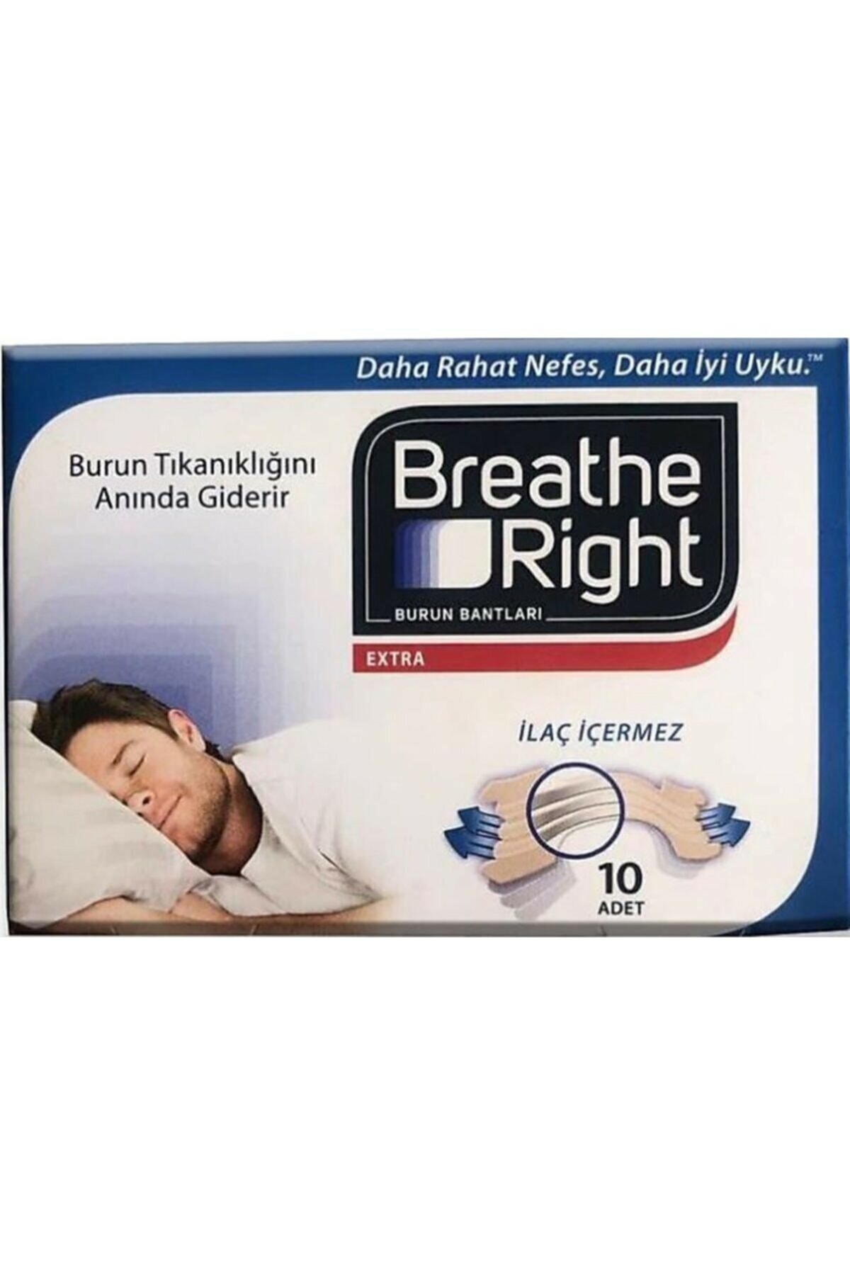 Breath Right Extra Burun Bandı Yeni Ambalaj 10'lu Paket