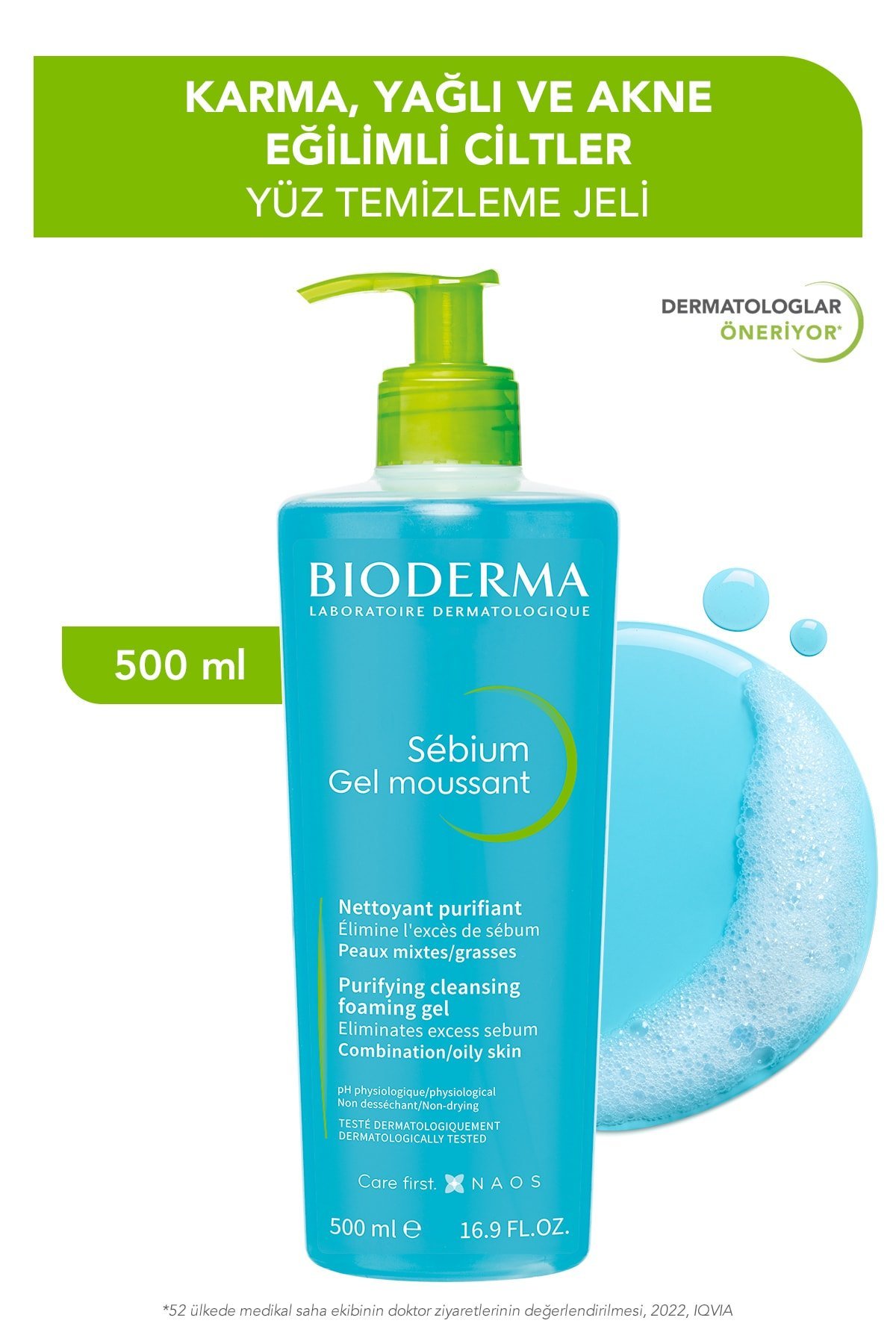 Sébium Foaming Gel 500 ml