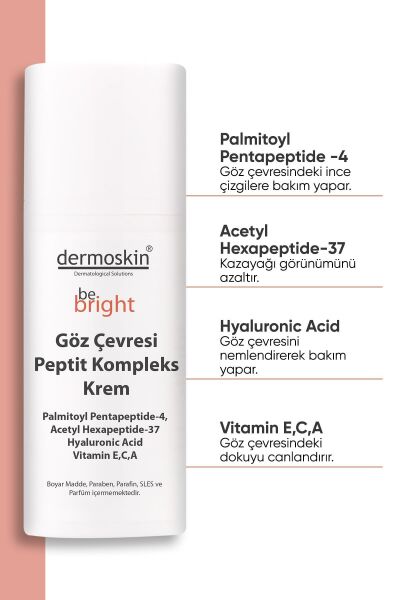 Be Bright Göz Çevresi Peptit Kompleks Krem 15 ml