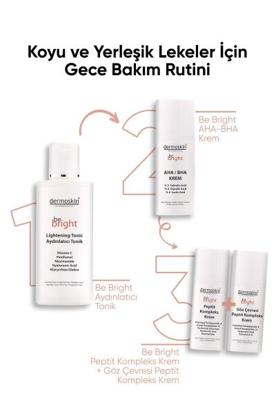 Be Bright Göz Çevresi Peptit Kompleks Krem 15 ml