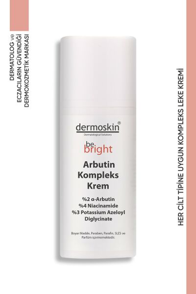 Be Bright Aydınlatıcı Leke Karşıtı Cilt Tonu Eşitleyici Alpha Arbutin Kompleks Krem 33 ml