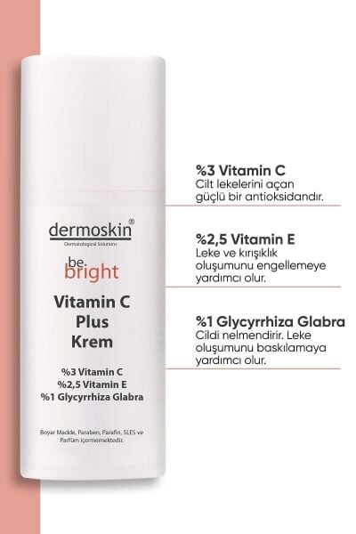 Be Bright  ve nemlendirici Vitamin C Plus Krem 33 ml