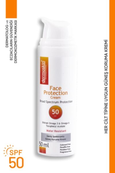 Face Protection SPF 50+  Güneş Koruyucu Krem 50ml