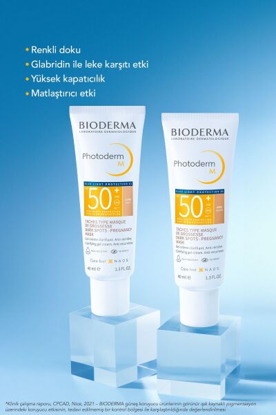 Photoderm M Light SPF50+ Koyu Leke ve Mavi Işığa Karşı Yüksek Korumalı Renkli Yüz Güneş Kremi 40 ml
