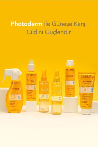 Photoderm Lait Ultra SPF50+ Tüm Ciltler için Yüksek Koruma Süt Formda Yüz, Vücut Güneş Kremi 100 ml