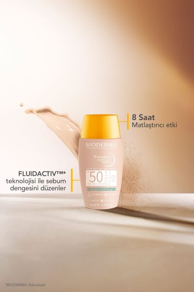 Photoderm Nude Touch SPF50+ Very Light Karma Yağlı Ciltler Kapatıcı Etkili Renkli Güneş Kremi 40 ml