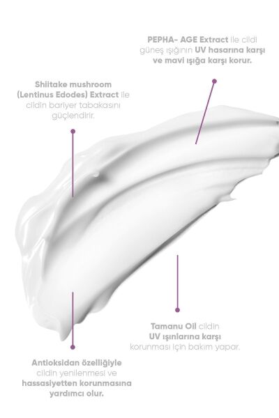 Hassas Ciltler Için Güneş Kremi Spf50 Mavi Işık Korumalı
