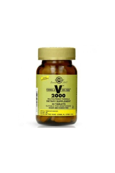 Solgar Vm 2000 - 60 Tablet