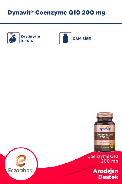 Coenzyme Q10 200 Mg 30 Yumuşak Kapsül 200 mg