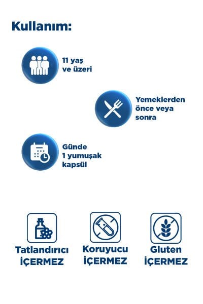 Coenzyme Q10 (Ubikinon) 200 Mg 30 Yumuşak Kapsül 200 mg - KoenzimQ10