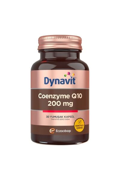 Coenzyme Q10 (Ubikinon) 200 Mg 30 Yumuşak Kapsül 200 mg - KoenzimQ10