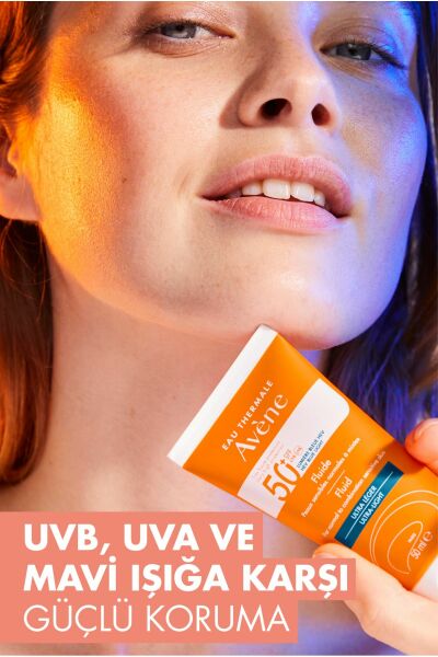 Fluid SPF 50+ Normal Veya Karma Ciltler için Yüksek Korumalı Güneş Kremi 50 ml