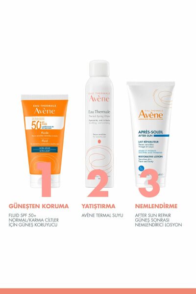 Fluid SPF 50+ Normal Veya Karma Ciltler için Yüksek Korumalı Güneş Kremi 50 ml