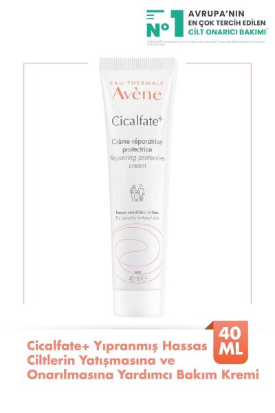 Cicalfate+ Hassas ve Yıpranmış Ciltlerin Yatışmasına ve Onarılmasına Yardımcı Bakım Kremi 40 ml