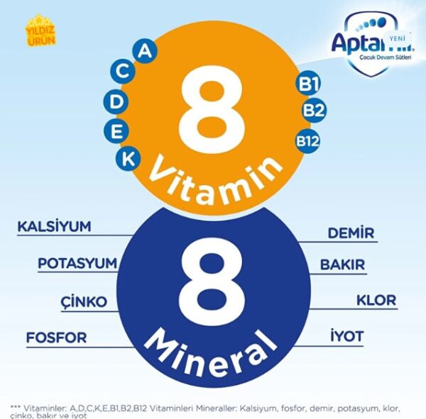 APTAMİL 1 900g X  2 KUTU