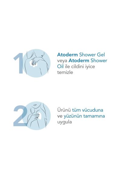 Atoderm Cream Ultra Normal ve Kuru Ciltler için Nemlendirici Yüz ve Vücut Bakım Kremi 200 ml