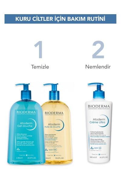 Atoderm Cream Ultra Normal ve Kuru Ciltler için Nemlendirici Yüz ve Vücut Bakım Kremi 200 ml