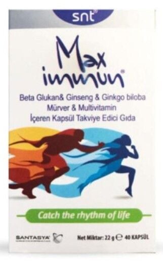 Max Immun Takviye Edici Gıda 40 Kapsül