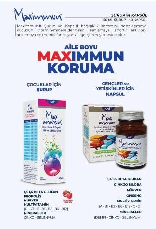 Max Immun Takviye Edici Gıda 40 Kapsül