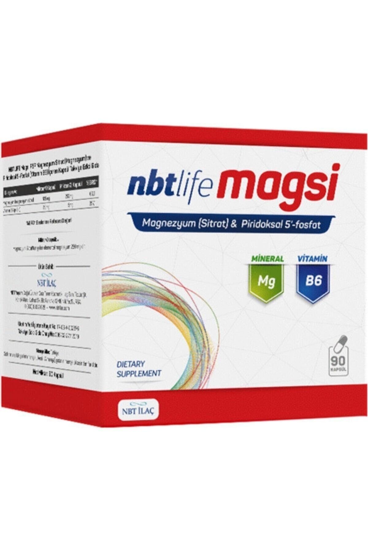 Nbt Lıfe Magsı Magnezyum Ve B6 Vıtamını