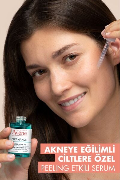 Cleanance Cilt Kusurları Karşıtı A.H.A İçeren Peeling Etkili Serum 30 ml
