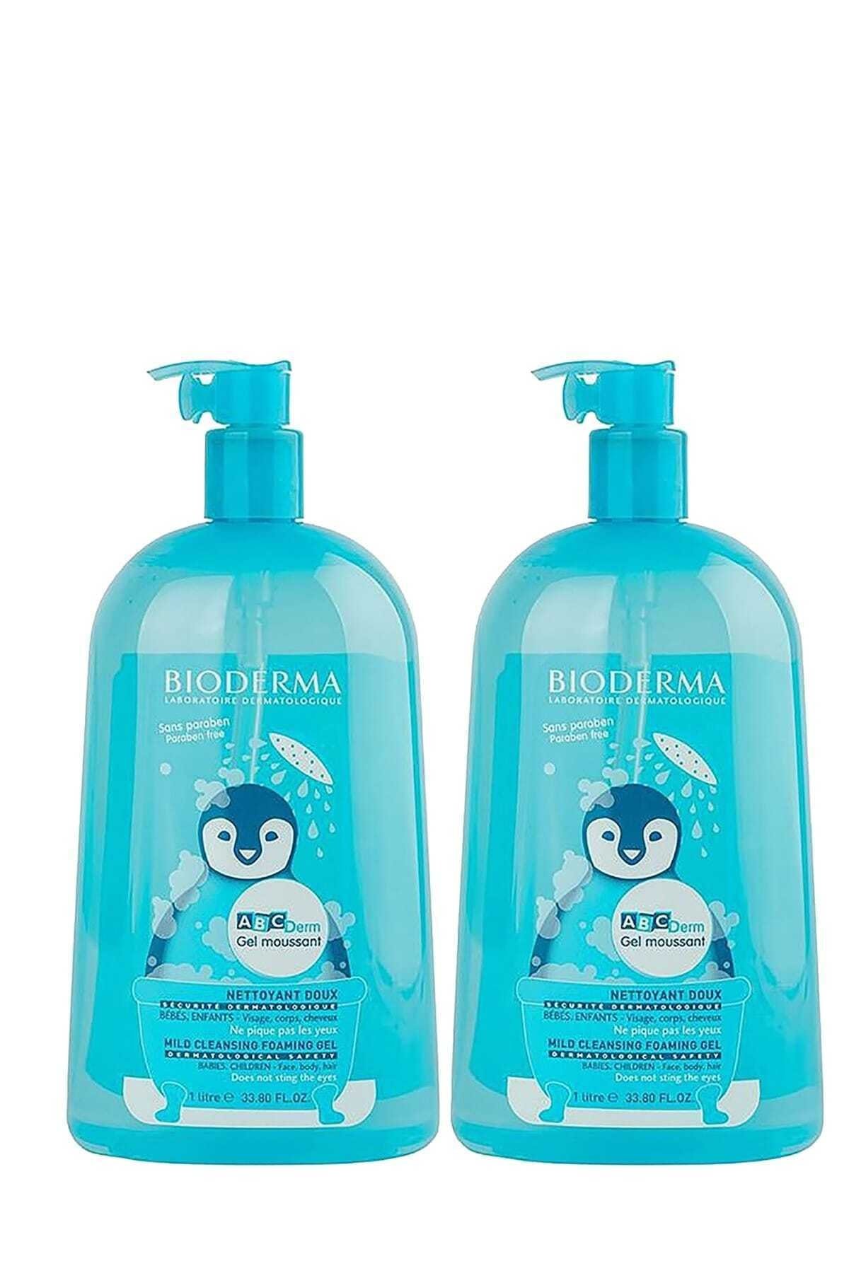 BIODERMA ABCDerm Foaming Cleanser 2 X 1 L