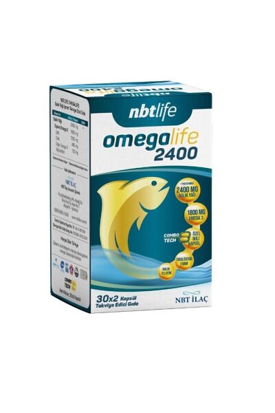 Nbtlıfe Omegalife 2400 60 Kapsül 8680645530609