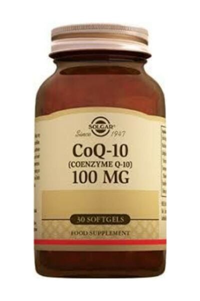 SOLGAR Coq-10 (Koenzim Q-10) 100 Mg. 30 Kapsül