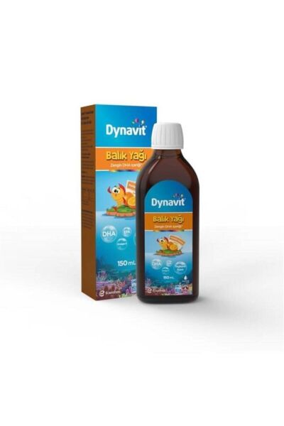 Dynavit Balık Yağı Şurubu Portakal Aromalı 150 Ml