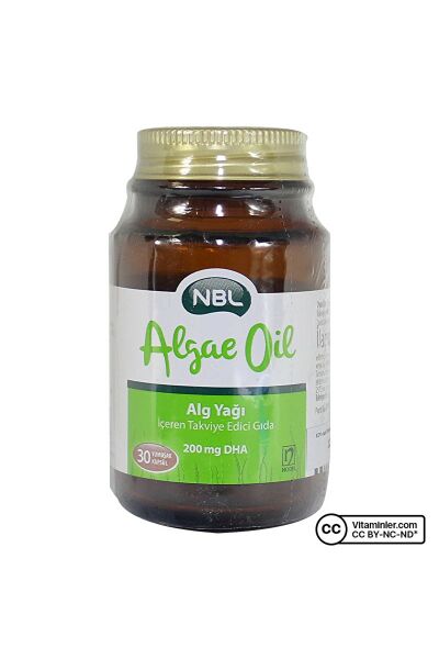 NBL Algae Oil - Alg Yağı 30 Kapsül