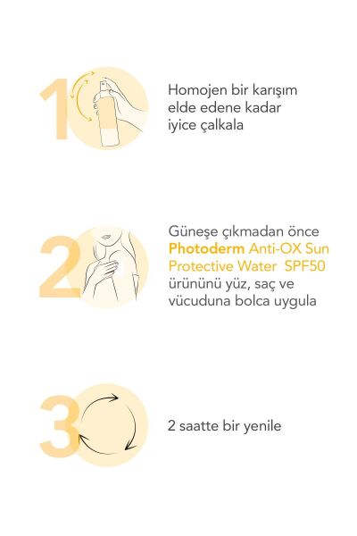 Photoderm Anti-ox Sun Protective Water Spf50 200 ml