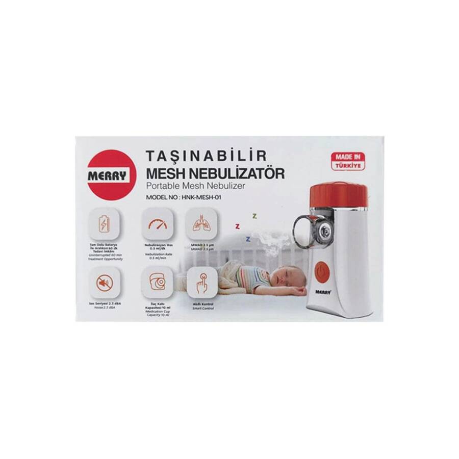 Merry Taşınabilir Mesh Nebulizatör