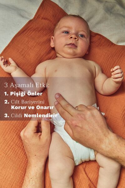 Vitamin Bariyer 1.2.3. Bebek Pişik Önleyici Koruyucu Nemlendirici Doğal Kökenli Bakım Kremi 100 ml