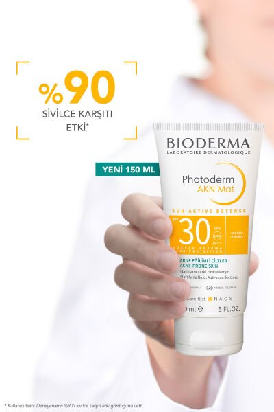 Photoderm Akn Mat Karma Ve Yağlı Ciltler Için Matlaştırıcı Etkili Spf30 Güneş Kremi 150 ml