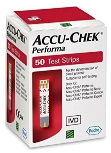Accu-check Performa Nano Şeker Ölçüm Stribi 50 Lik